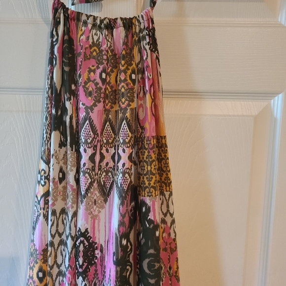 Elan boho silk dress - Picture 1 of 3